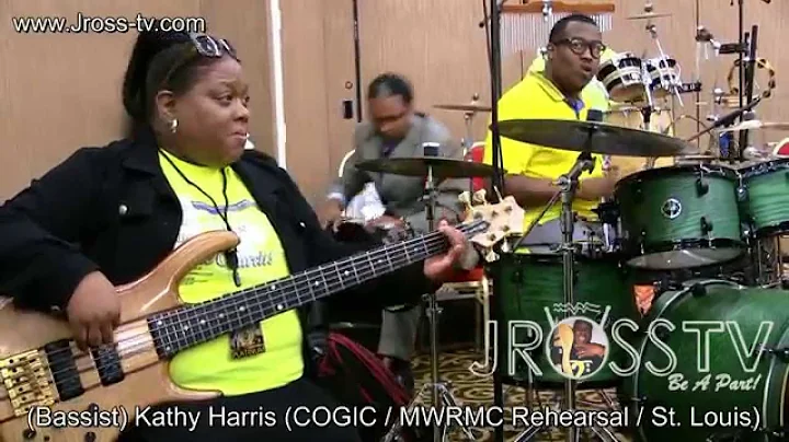 James Ross @ (Bassist) Kathy Harris - "COGIC Shout...