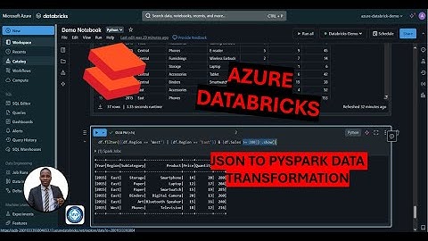 1. Azure Databricks | JSON to PySpark Data Transformation