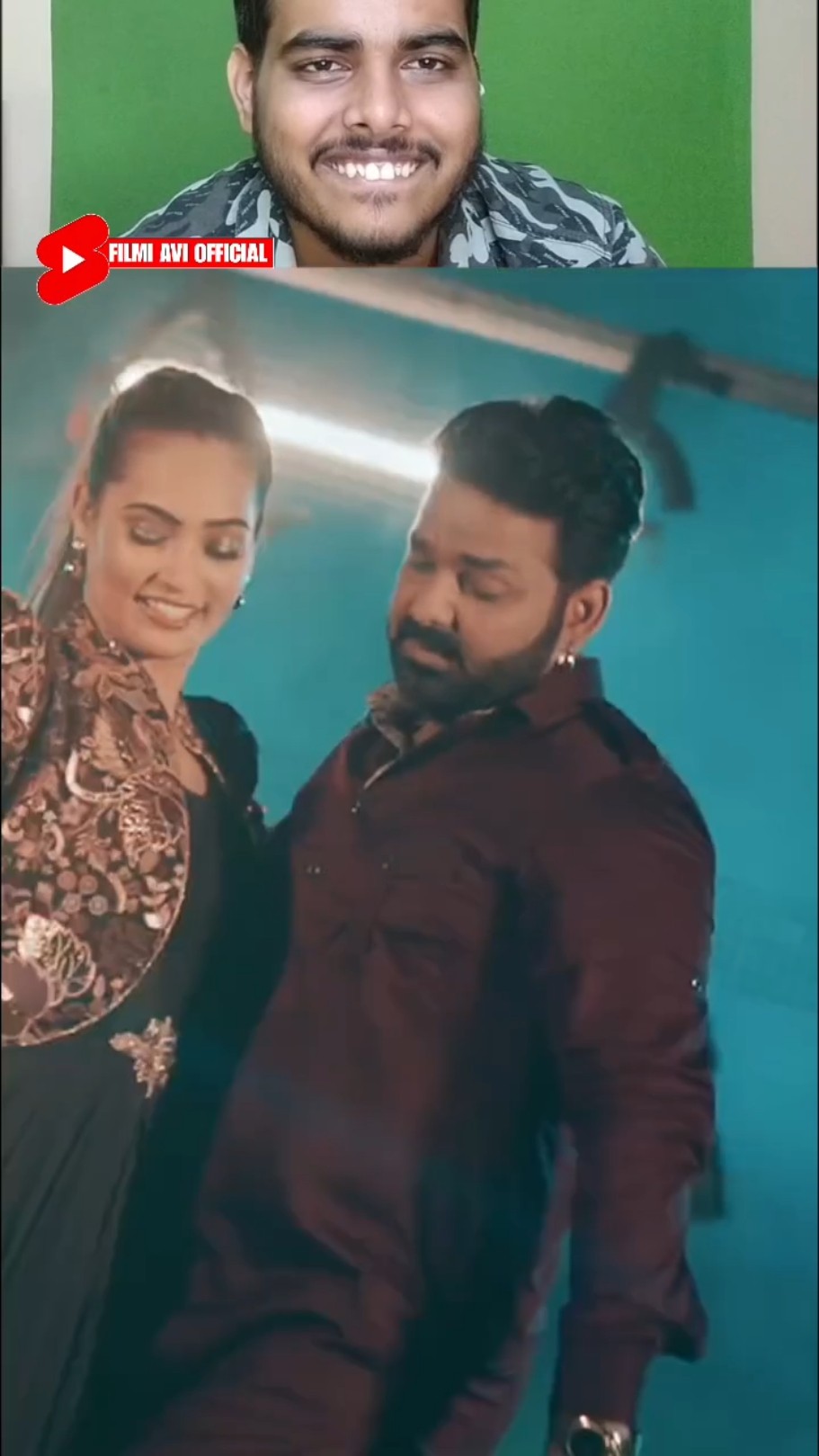 Kala Odhani Bhojpuri Song | Pawan Singh \u0026 Queen Shalini Dance Reaction Video | #shorts #remix