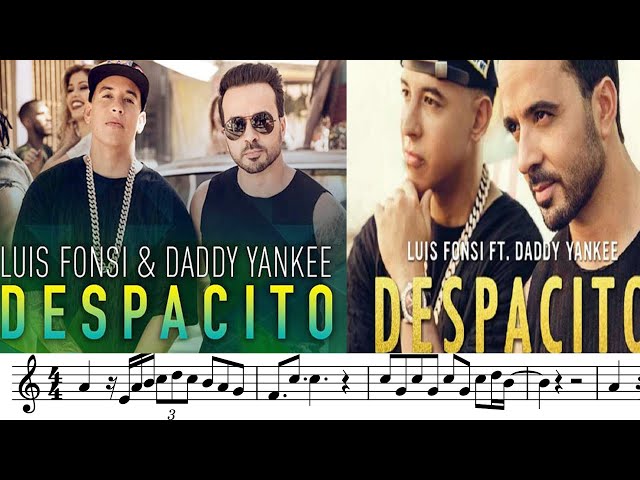 Luis Fonsi - Despacito(easy) ft. Daddy Yankee Notes by Violinist Sibin S S l  V4 Violin l #Despacito class=