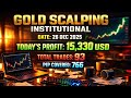 766 pips Profit Today 26 Dec| Live Gold Trading | #XAUUSD & Institutional Order Flow | #goldtrading