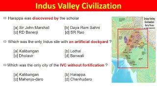 Indus valley civilization MCQ / Harappa Civilization / Ancient History / Gk questions / In English/ screenshot 5