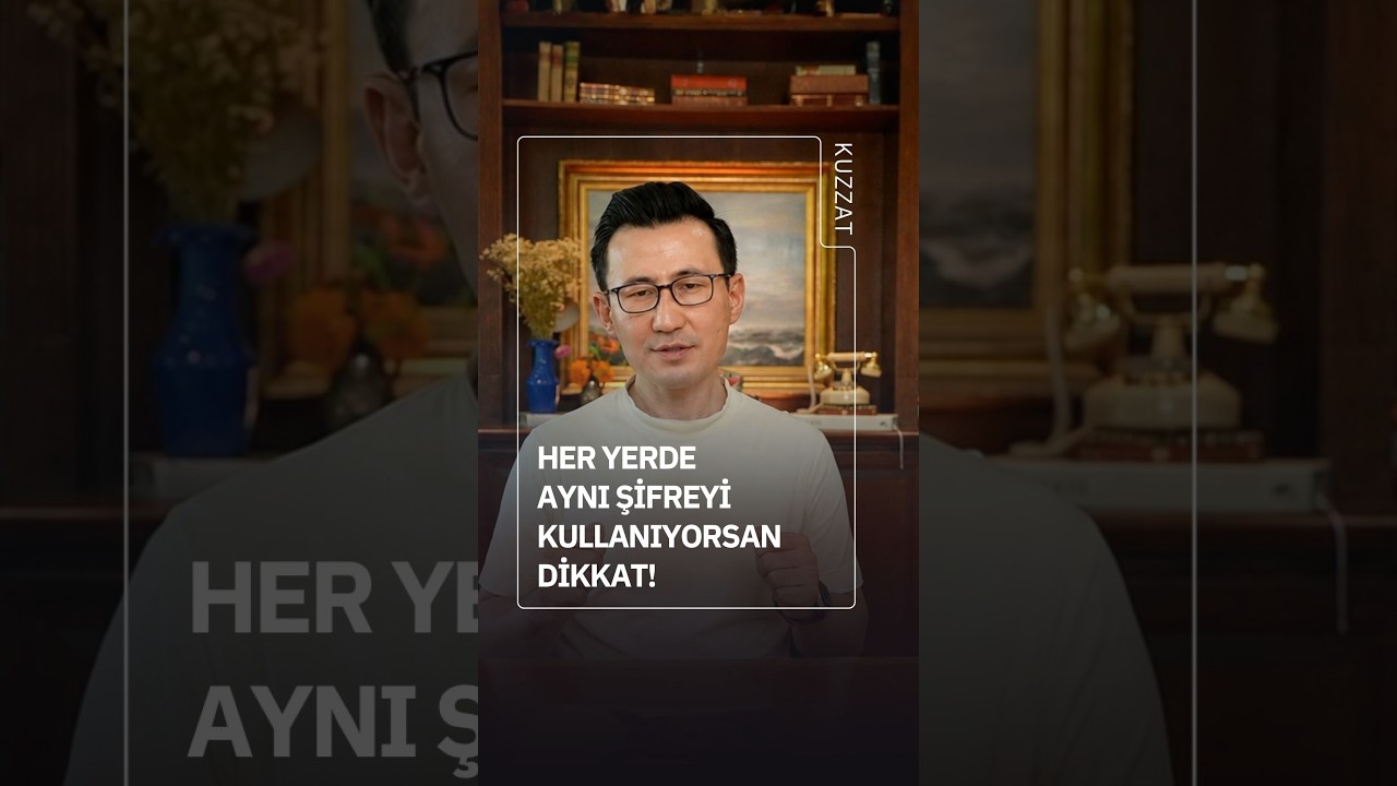 Her yerde aynı şifreyi kullanıyorsan dikkat!