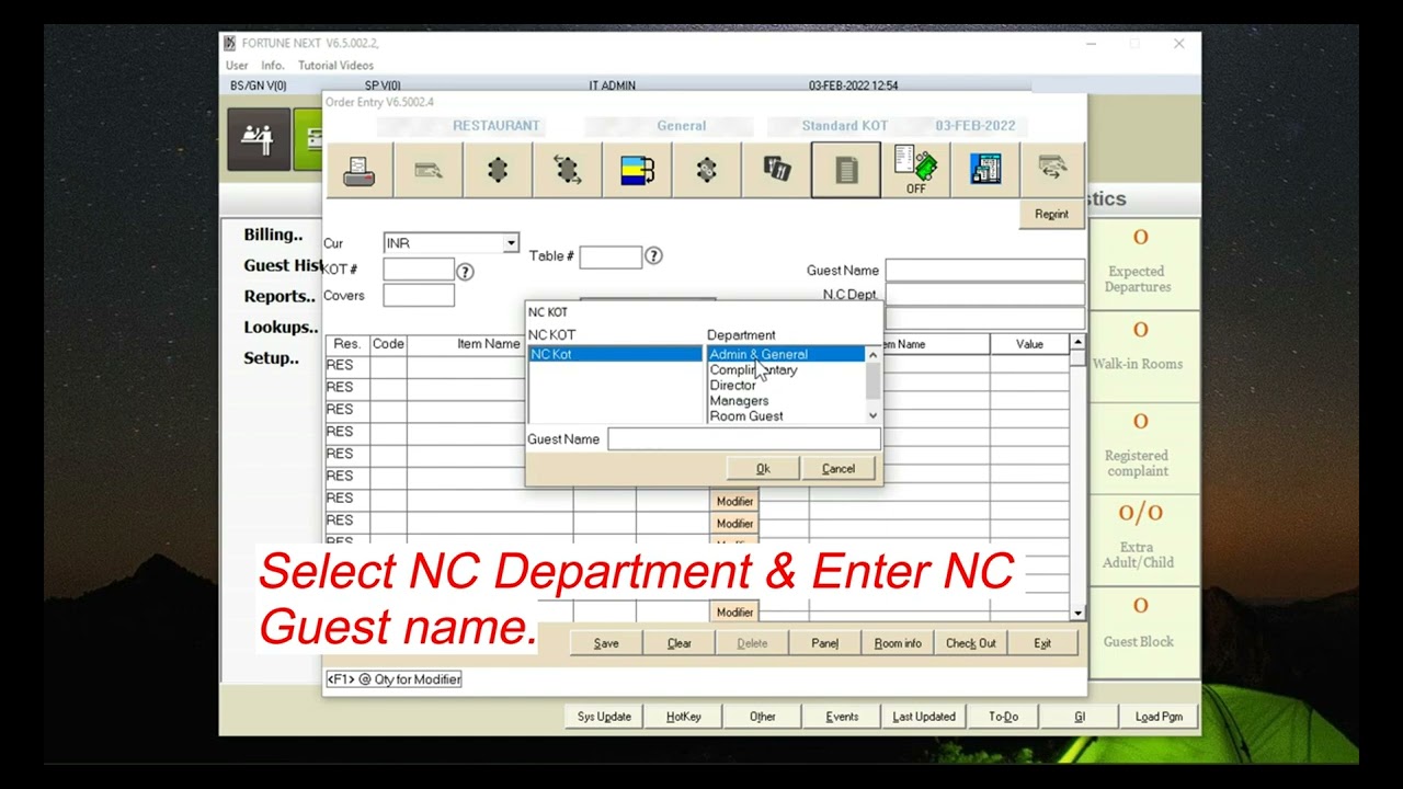 How to Create NC KOT in IDS 6.5 & 7.0 Software