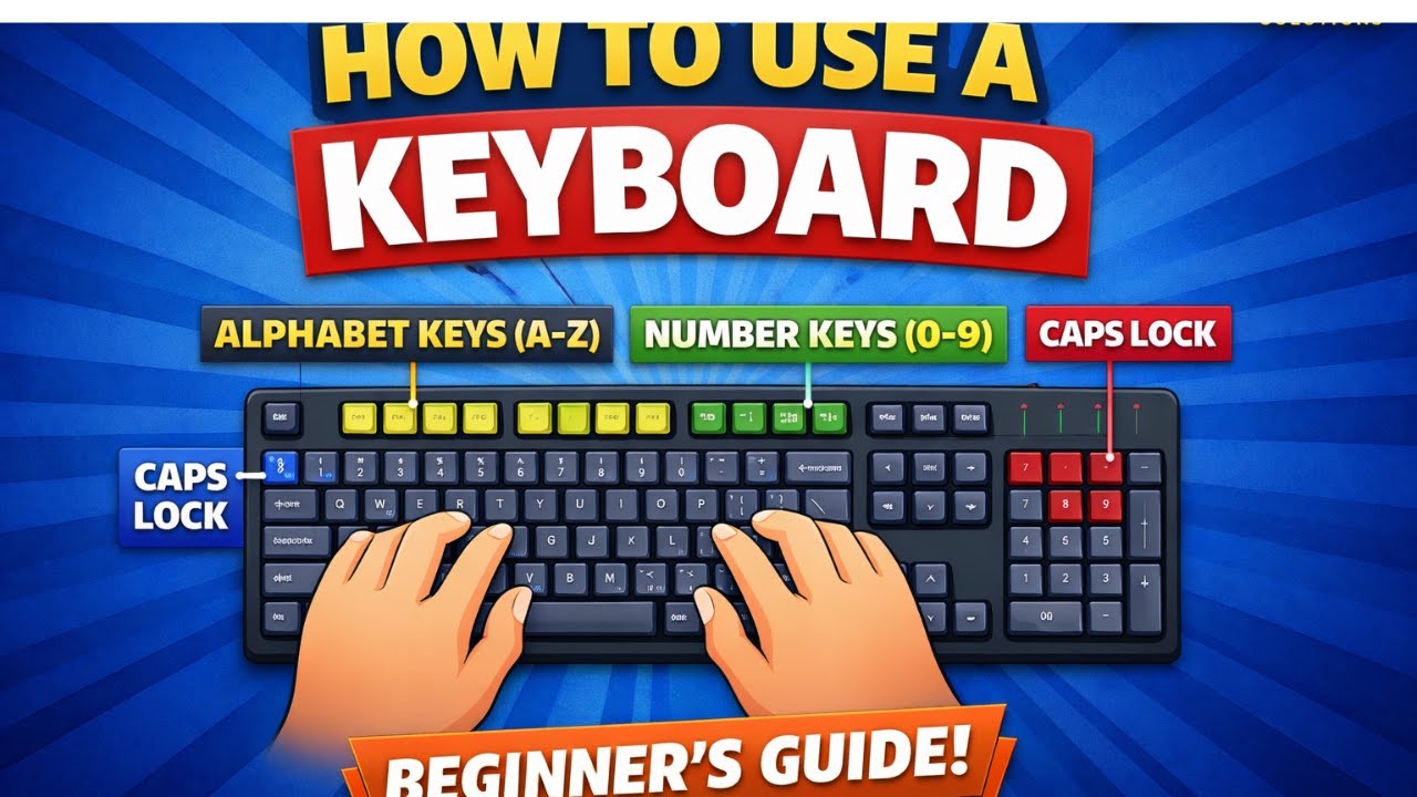 How to Use a Keyboard - YouTube