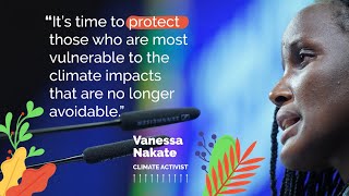 Vanessa Nakate at Youth4Climate Summit in Milan - full speech