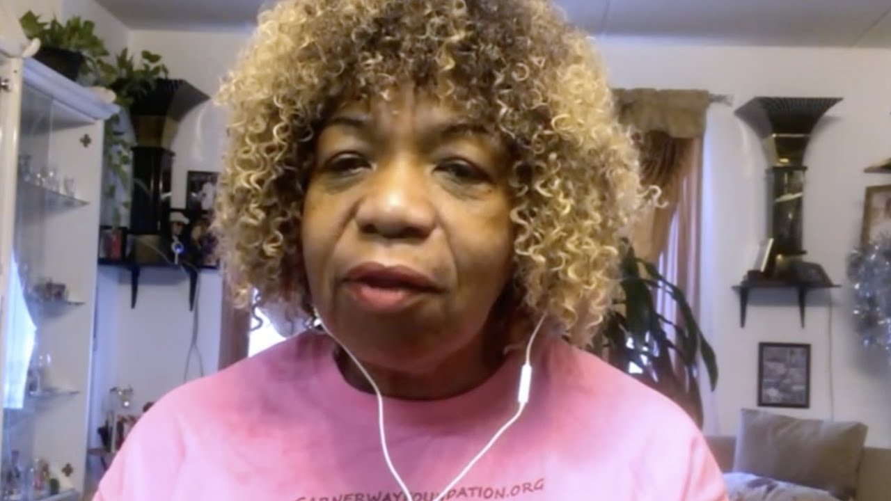 Eric Garner’s mother speaks out about protests and the march for justice
