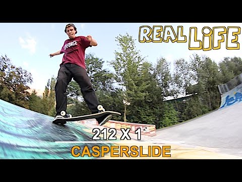 TONY HAWK SPECIAL TRICKS IN REAL LIFE EP4 | CASPERSLIDE!