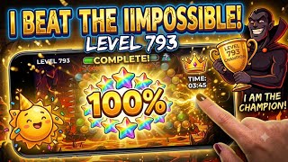 Level 793 is No Longer Impossible! 100% CLEAR! 🏆 The Secret to Beating Level 793 in Bubble Shooter!