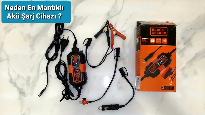 BLACK + DECKER 6 Amp Waterproof Battery Charger/Maintainer (BC6BDW) 