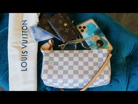 LOUIS VUITTON Pochette Accessoires Damier Azure – Finer Things