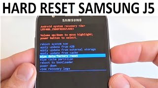 Hard Reset Samsung  j520h J520F J520M J520Y J520FN - Сброс Samsung J520-обходим пароли -Заблокирован