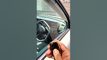 how to start creta with key step 1 press unlock button 1 time step2.press hold button 3 time