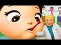 Being brave at the doctors  melody time moonbug kids songs