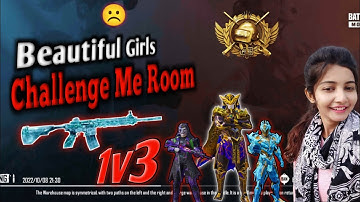 Beautiful Girls 😎 Challenge Me Room 1vs3 🔥 | Conqueror Girls 😰
