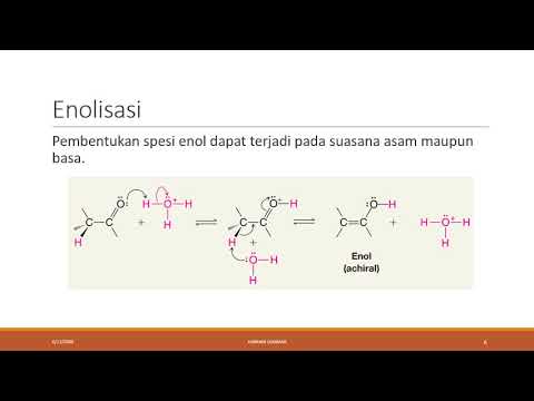 Tautomerisasi dan Enolisasi