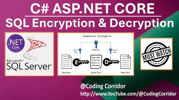 SQL Server Encryption and Decryption By Password Using Symmetric Keys in C# ASP.NET Core