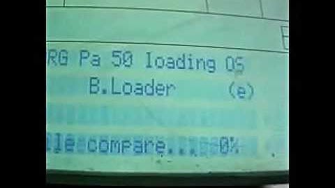 how to reset or reinstall OS on KORG PA50