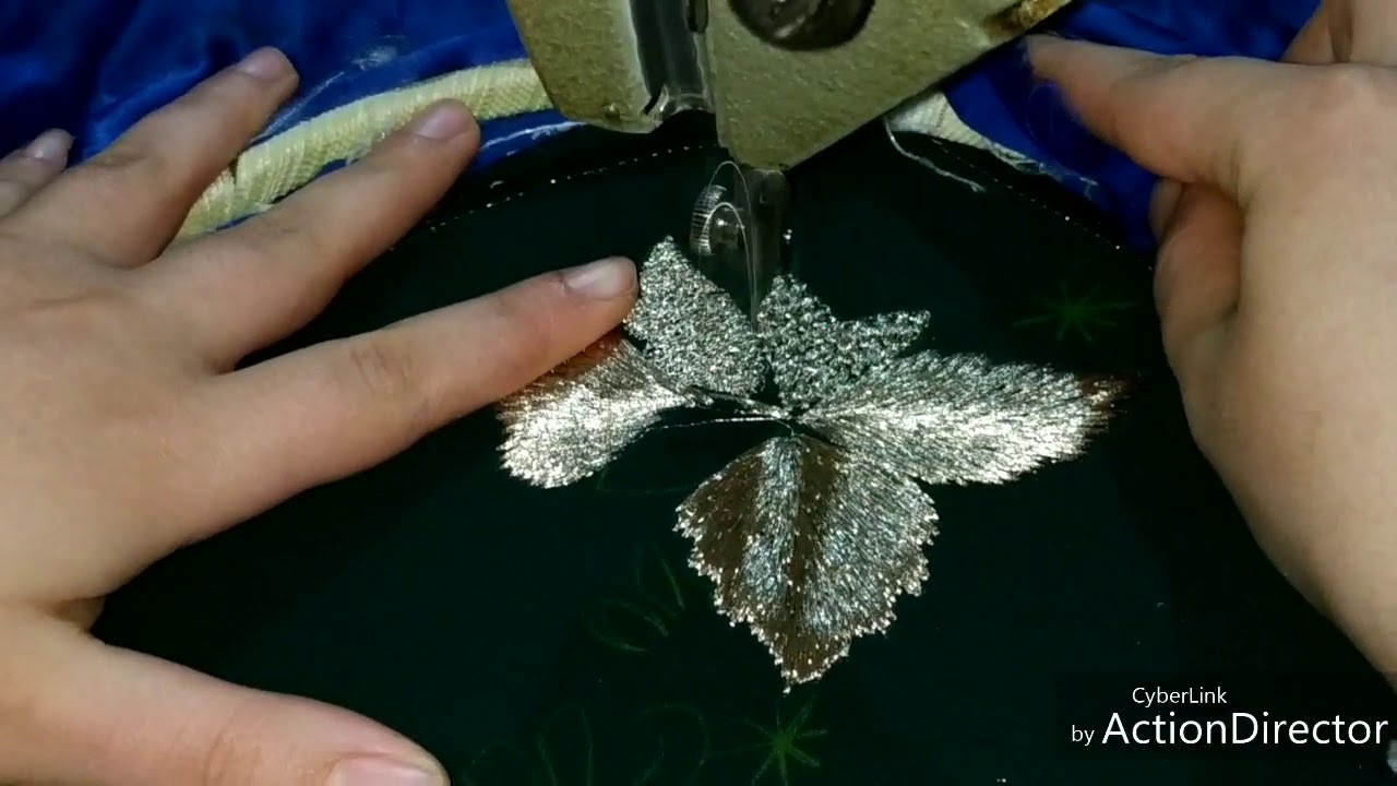 طريقة سهلة و مبسطة لعمل وريقات بالخطفة +قفطان مودرن الطرز المتقون مع جهاد هبان