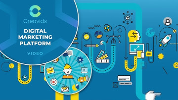 Digital Marketing Platform Video | Animated Explainer Videos by Creavids