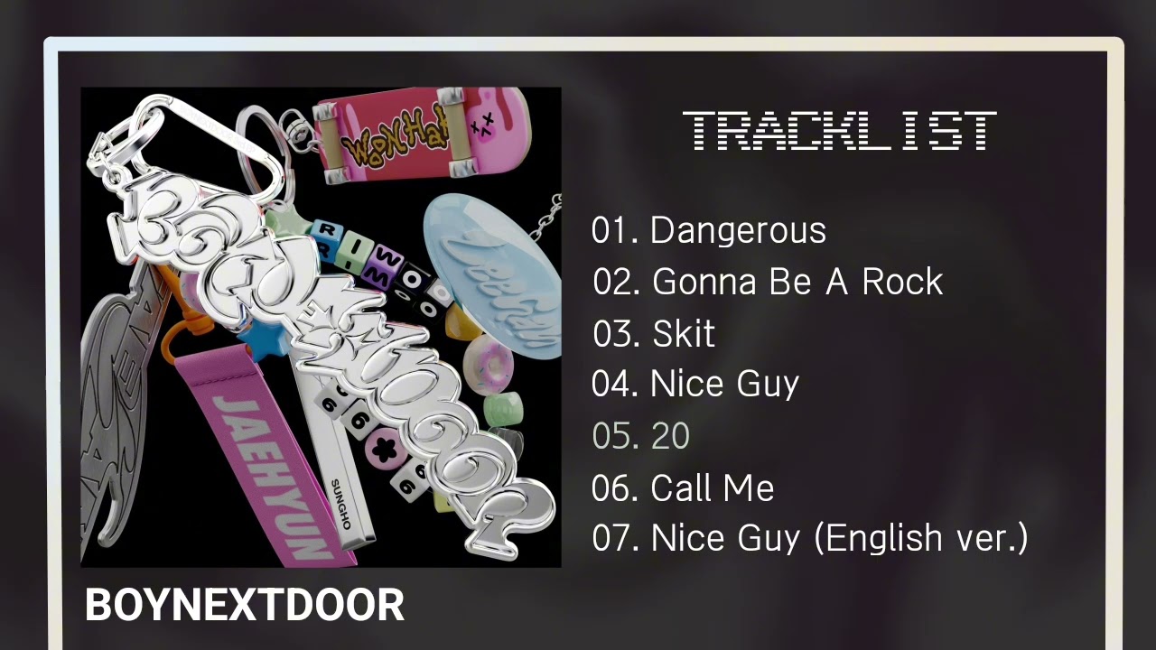 BOYNEXTDOOR (보이넥스트도어) - 19.99 [full album] - YouTube