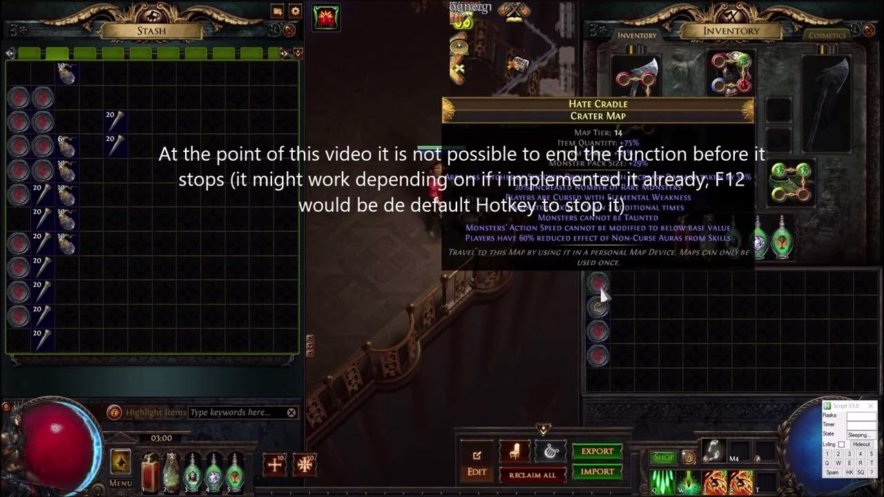 [3.22 READY] UPDATED Path of Exile Flask and QOL Macro Script (2023