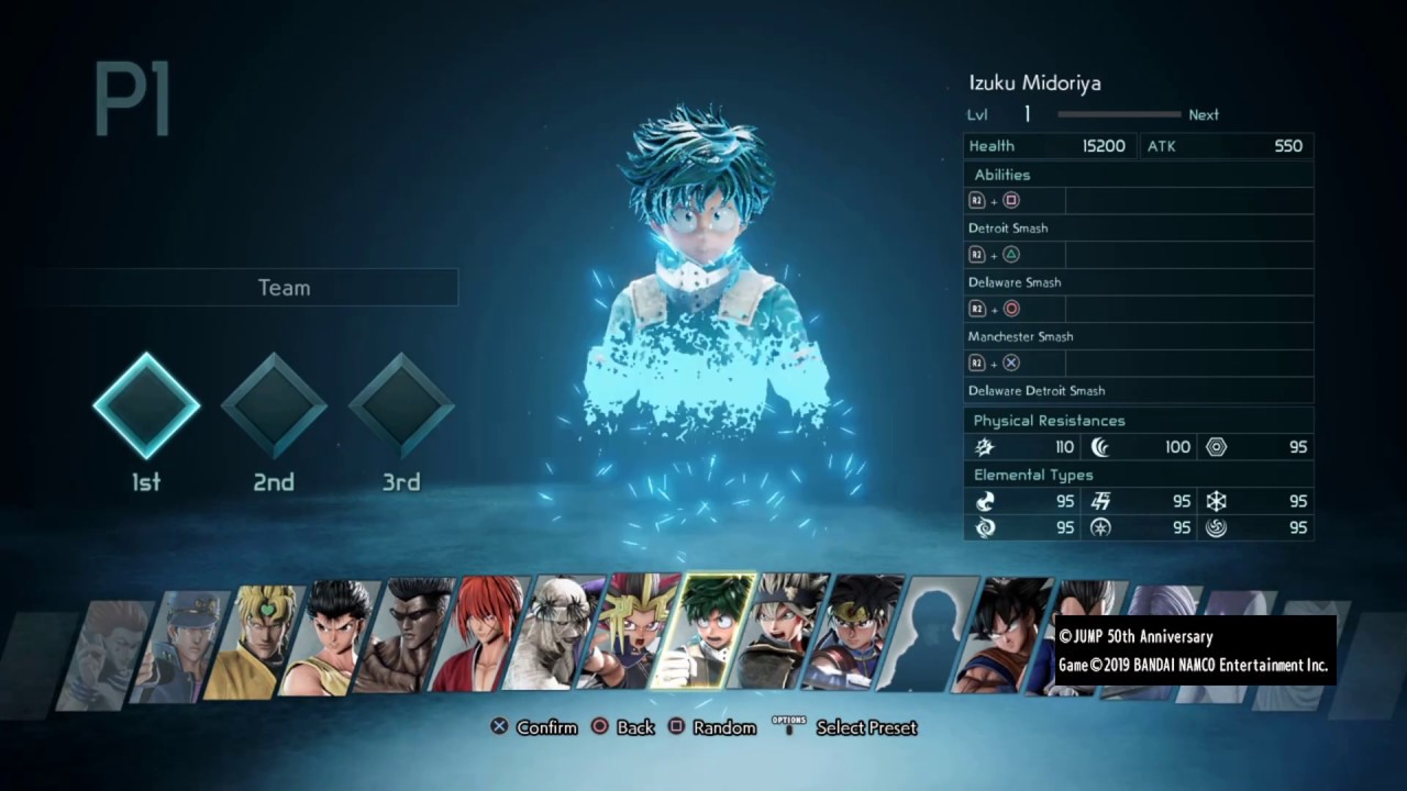 Unlock All Characters In Jump Force