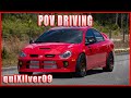 Driving a Highly Modified Dodge Neon SRT4 - POV