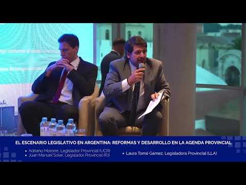 Adriano Morone, Juan Manuel Soler y Laura Tomé Gamez | Foro Económico del NOA en Jujuy