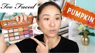 Too faced - Pumpkin Spice Eyeshadow palette Review by FAYtastic J 1,533 views 3 years ago 8 minutes, 23 seconds