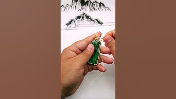 mặt dây chuyền tự làm#shorts #cẩm thạch #ngọc Jadeite A#nanhong #ngọc bích