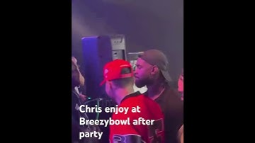 Thumbnail of Chris Brown - enjoying Breezybowl afterparty👌🏾👌🏾👌🏾 playing snippets of his upcoming music 🙌🏽