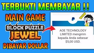 Main Game Block Puzzle Jewel Dibayar Dollar ! $5-$200 | Terbukti Membayar ! screenshot 2