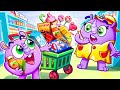 Baby At The Grocery Store Song | 😻🐨🐰🦁 Kids Songs And Nursery Rhymes by Baby Zoo