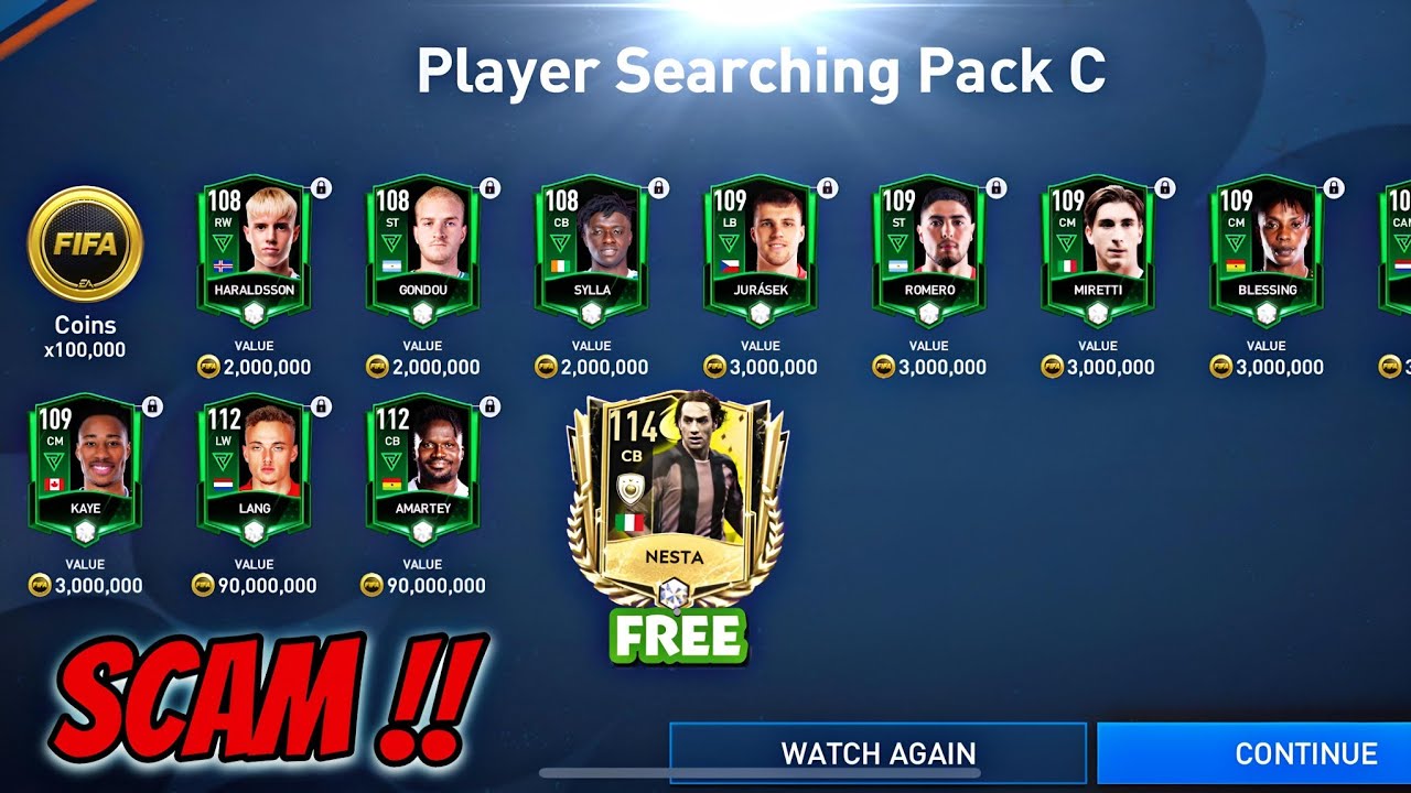 Don’t Do This ⚠️ | Free 114 Player fifa Mobile | FIFA mobile 23