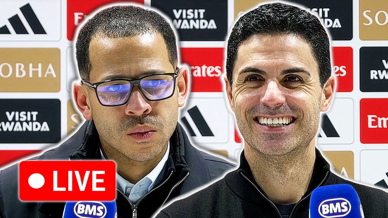 🔴 LIVE | Liam Rosenior and Mikel Arteta | Arsenal 2-1 Chelsea