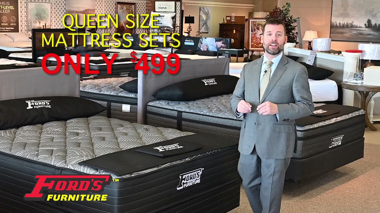 Ford's Furniture $499 Queen Mattress Sets