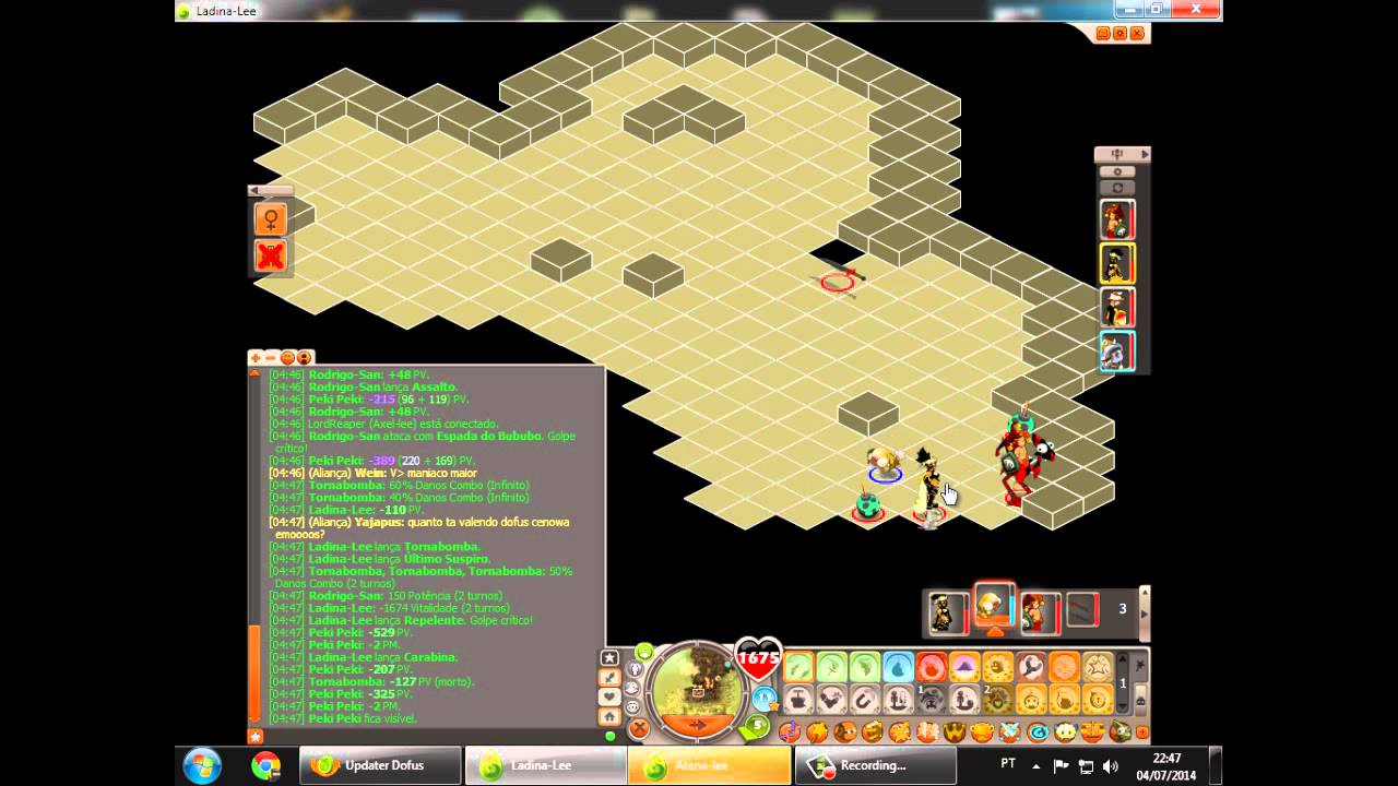 [Dofus] Duotage Peki - Roublard/Sacrier Versão 2.21 (Heb)