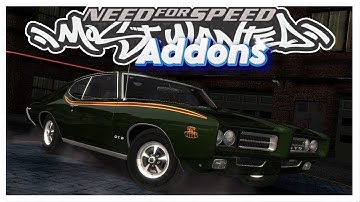 Pontiac GTO The Judge (1969) • Addons Cars Gameplay • NFS Most Wanted 2005 PC