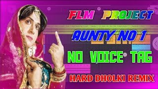Aunty No.1 Flp project No voice tag DJ dholki mix new 2022 Old SONG | Govinda, Kader Khan Hindi song