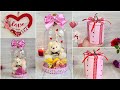 3 Manualidades Para SAN VALENTIN - Diy Valentine'S Day - Decoraciones para el 14 de febrero  .