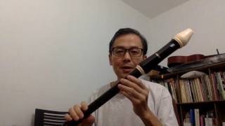 8. Comparing low C difficulty : Yamaha vs Aulos tenor recorder