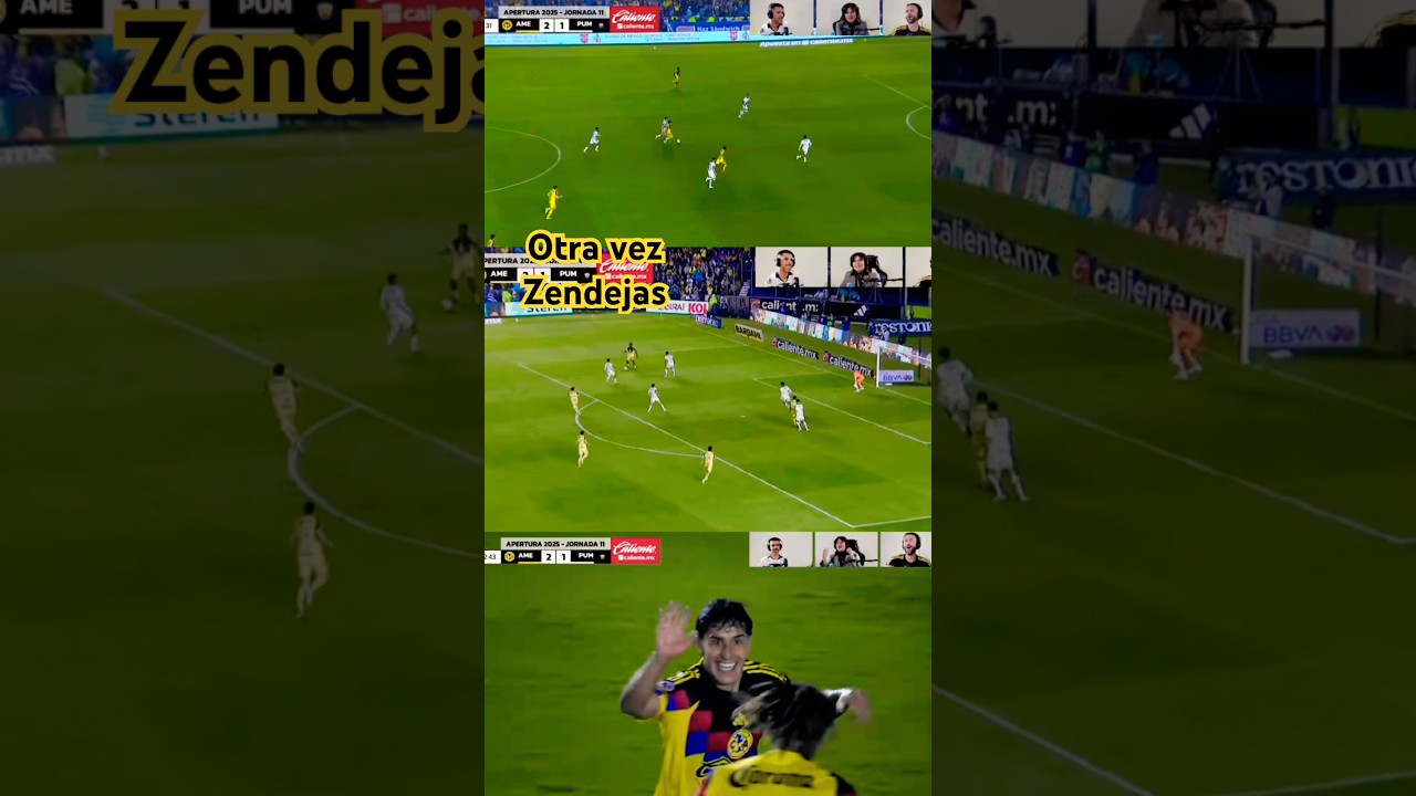 #clásicocapitalino #golazo de #zendejas