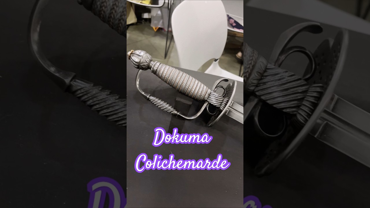 Bladeshow 2025 – Matt Stagmer's Wootz Steel Colichemarde is a Masterpiece!
