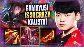 GUMAYUSI IS SO CRAZY WITH KALISTA! - T1 Gumayusi Plays Kalista ADC vs Aphelios! | Season 2022