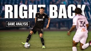 Right Back Game Analysis | Every Single Touch