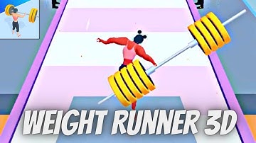 Mobile Game - Weight Runner 3D GamePlay // All levels for iOS mobile, Android games, LevelUp.
