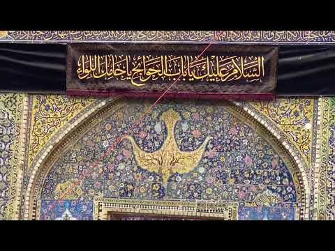 تصاویر زیبایی از حرم حضرت علی در نجف اشرف در ایام اربعین