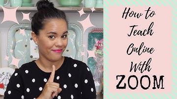 How to Teach Online with Zoom: Outschool Walkthrough & Tips!