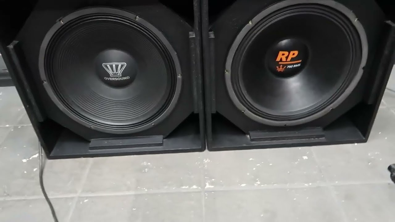 TRETA! Magnum REX POWER 750 vs Oversound SUB 800 ST 15 Pol